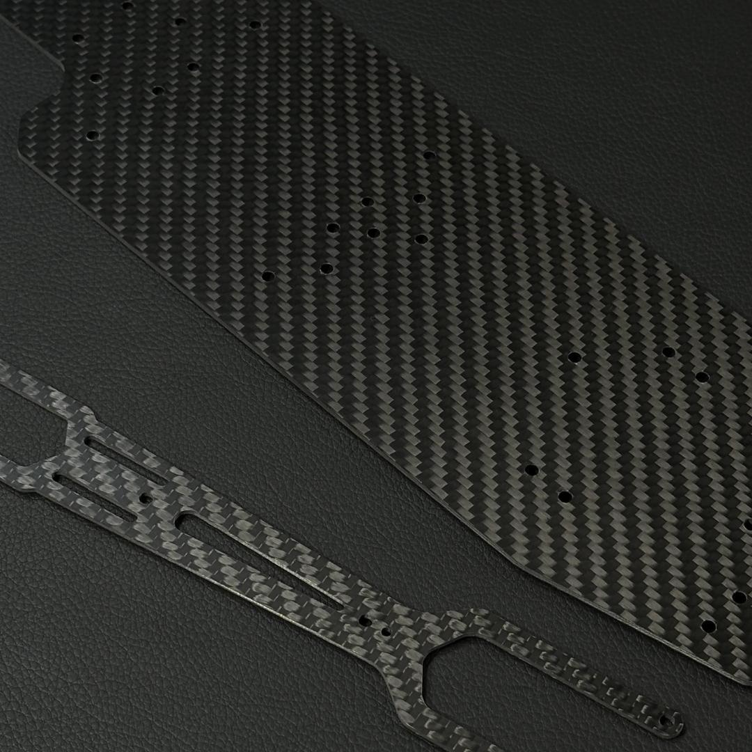 特注品 ヨコモ RD2.0 カーボンシャーシ 2.0mm + アッパ m1512