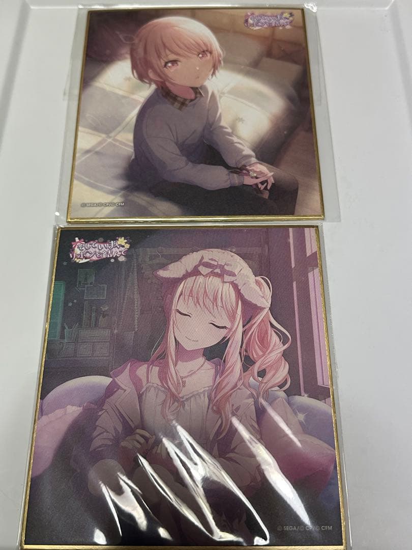 プロセカ 暁山瑞希 ミニ色紙 リボン 25C 特訓前 幼少期