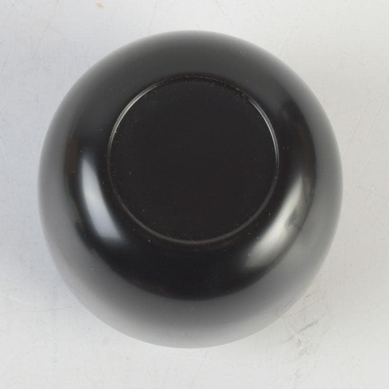 茶道具 山中塗 坂下雄峰作 黒中棗 共箱 V 9829 - メルカリ