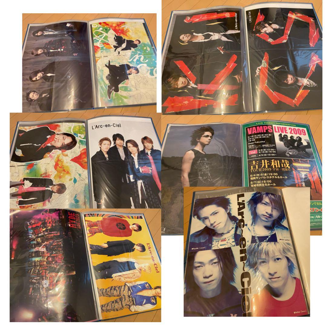 ラルク HYDE VAMPSポスター まとめ売り① レア 非売品 ファイル