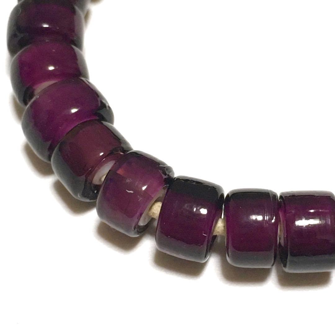 1900s アンティーク ベネチアンビーズ ホワイトハーツ とんぼ玉 - メルカリ