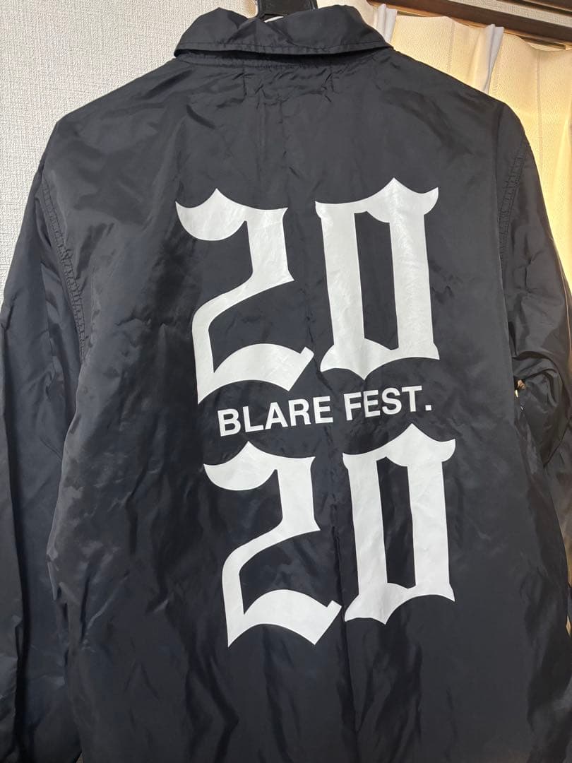 BLARE FEST 2020 coldrain コーチジャケット Mサイズ - メルカリ
