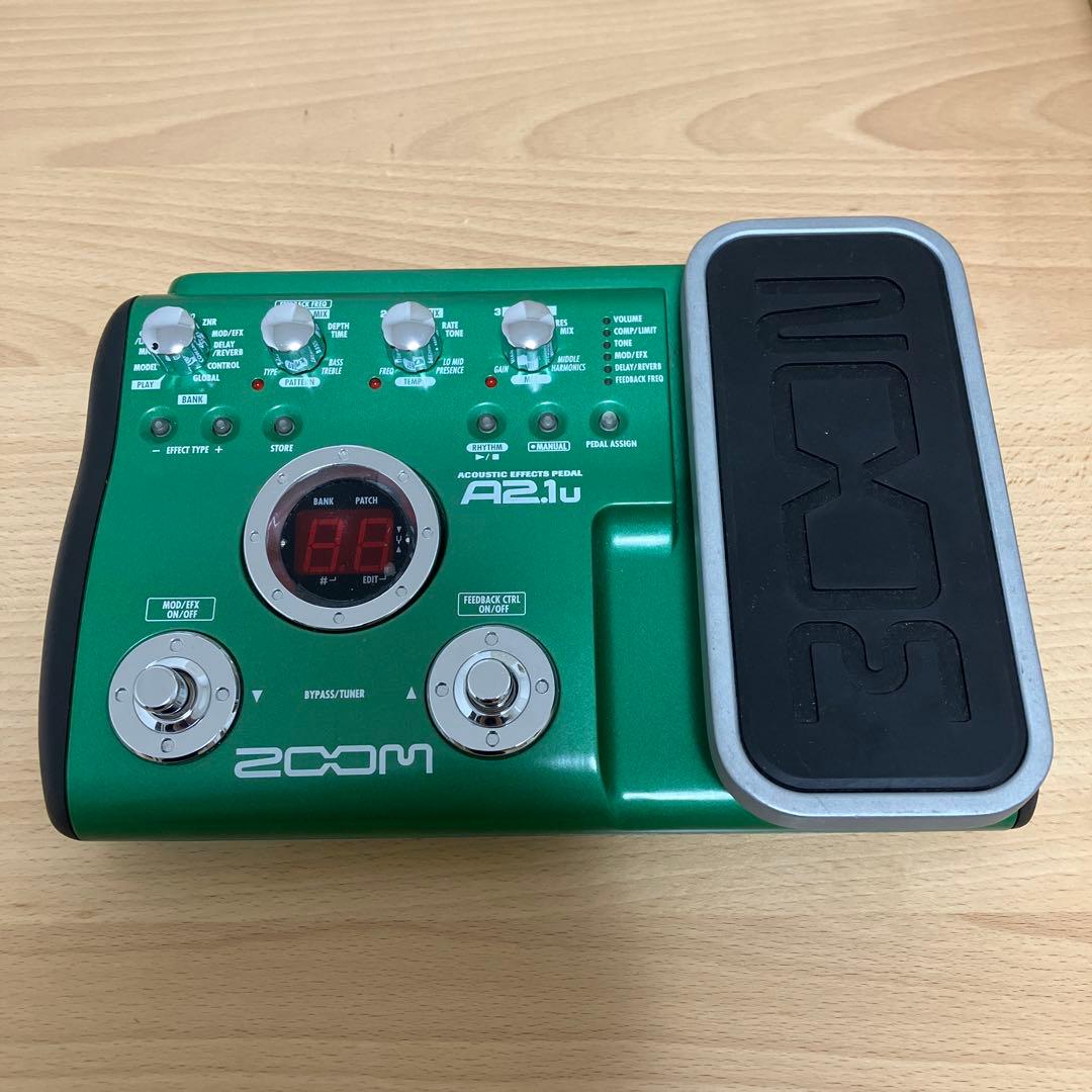 ZOOM A2.1u アコースティックエフェクター Amazon | ZOOM アコースティックエフェクツペダル A2.1u