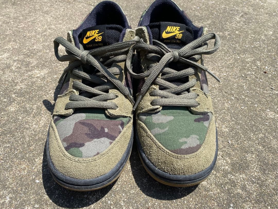 Nike SB Dunk カモフラージュ　27.5