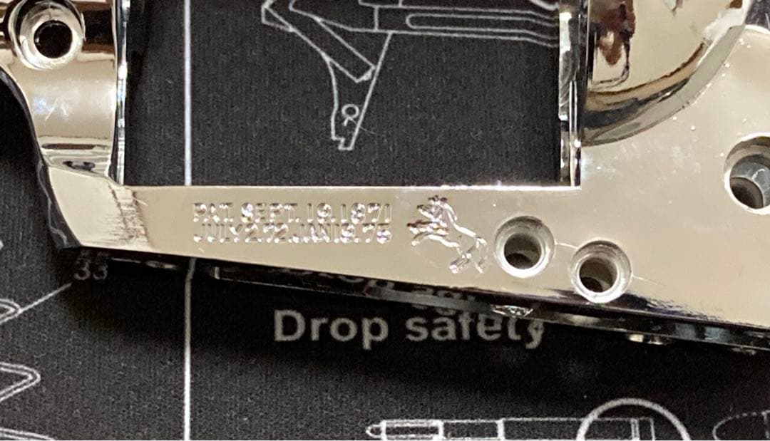 新品 未使用 ハートフォード SAA シルバー アーティラリー バレルフレーム