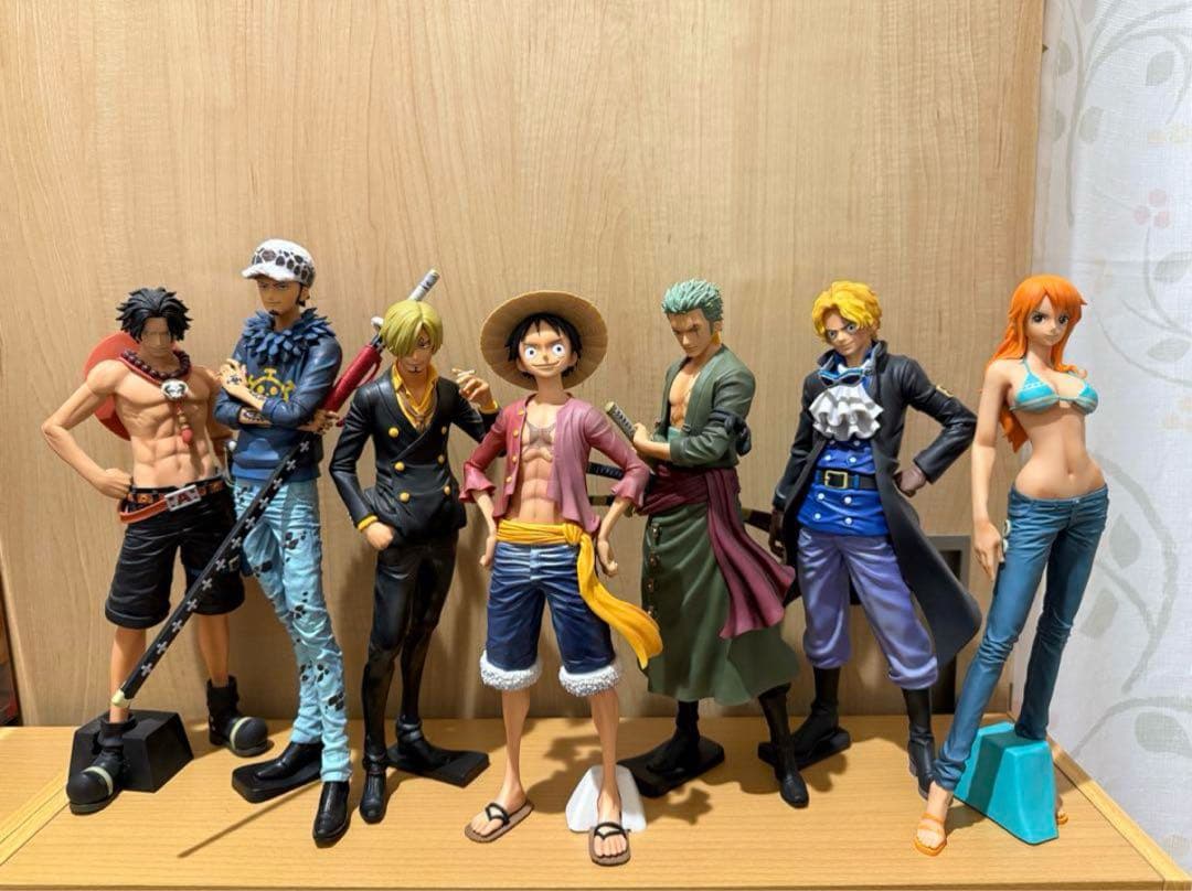 ワンピース グランディスタフィギュアセット 7体