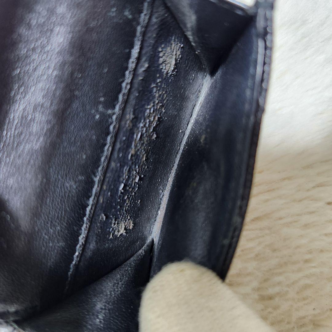 ✨極美品✨サンローラン　三つ折り　カサンドラ　キャビアスキン　レター　レザー