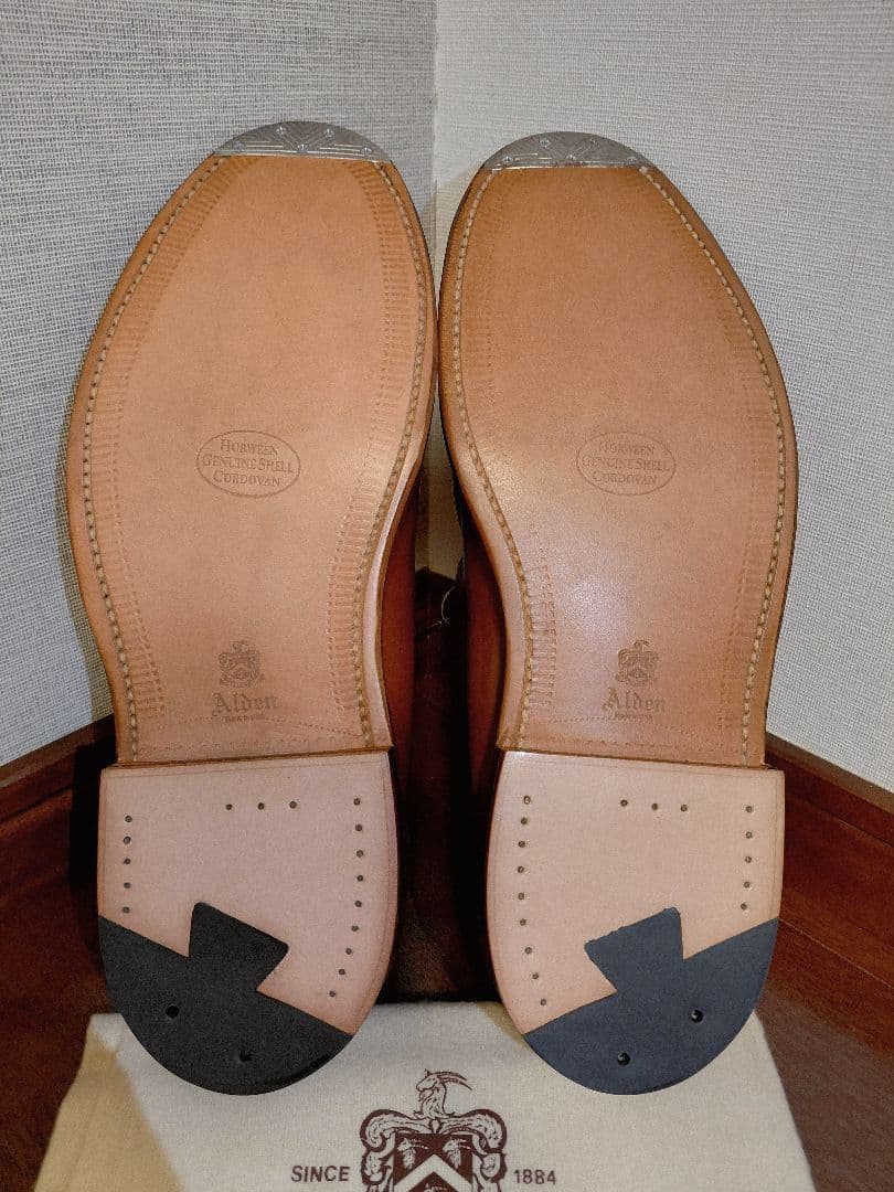 激レア　オールデン　ウイスキーコードバン　9905 US8D Alden