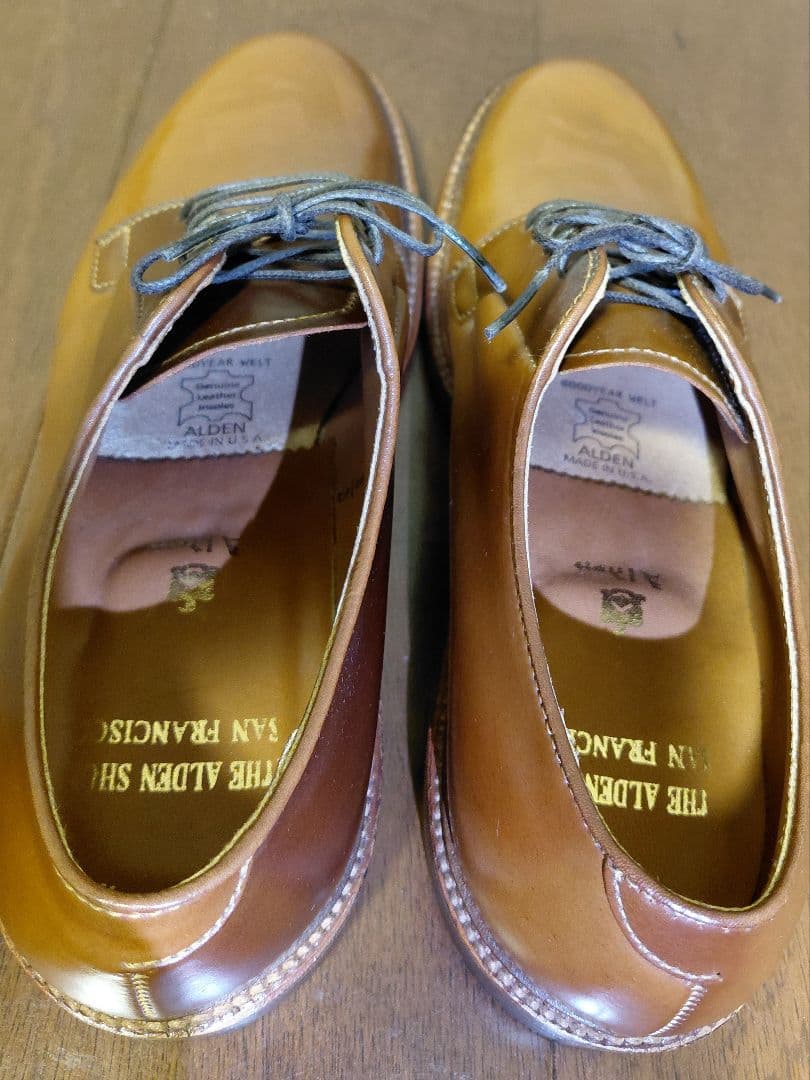 激レア　オールデン　ウイスキーコードバン　9905 US8D Alden