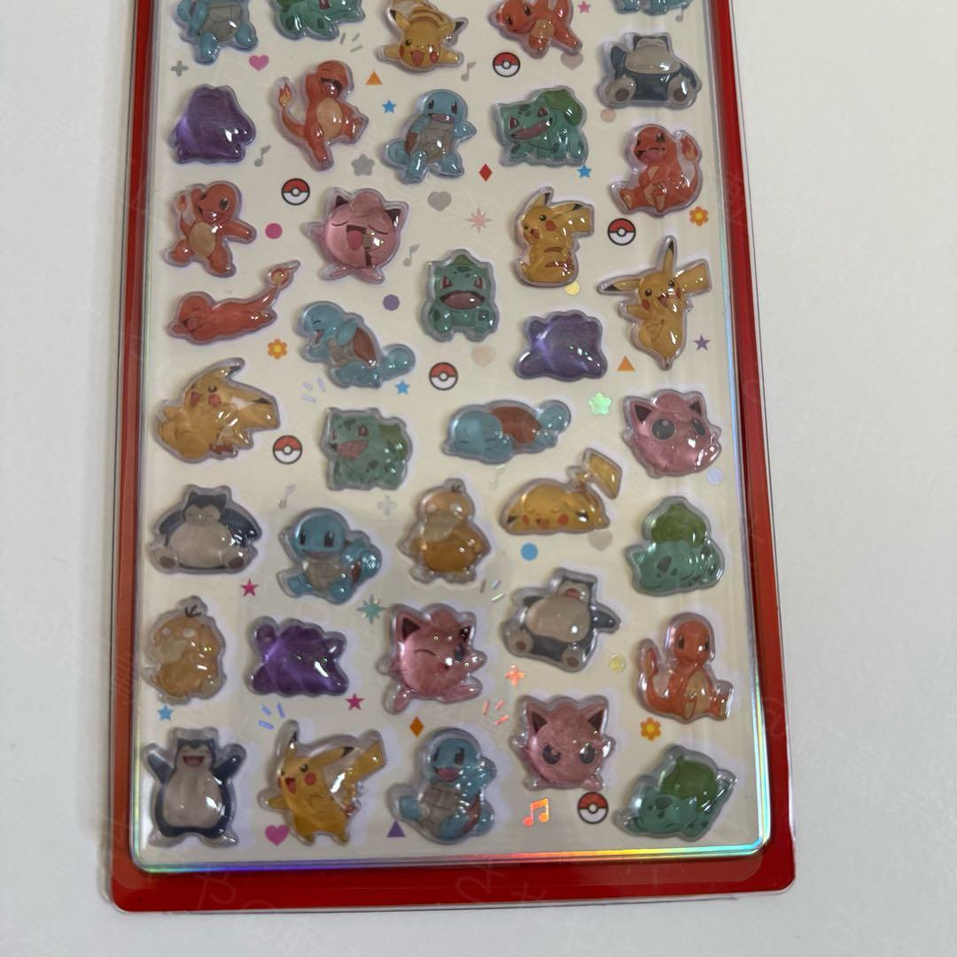 韓国限定】ポケモン ドロップシール 4種セット 韓国公式 ② - メルカリ