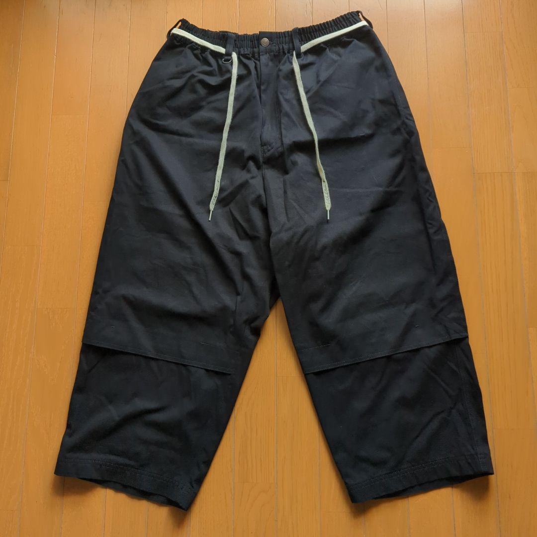 Y-3 M CANVAS WORKWEAR CROPPED PANTS ブラック - メルカリ
