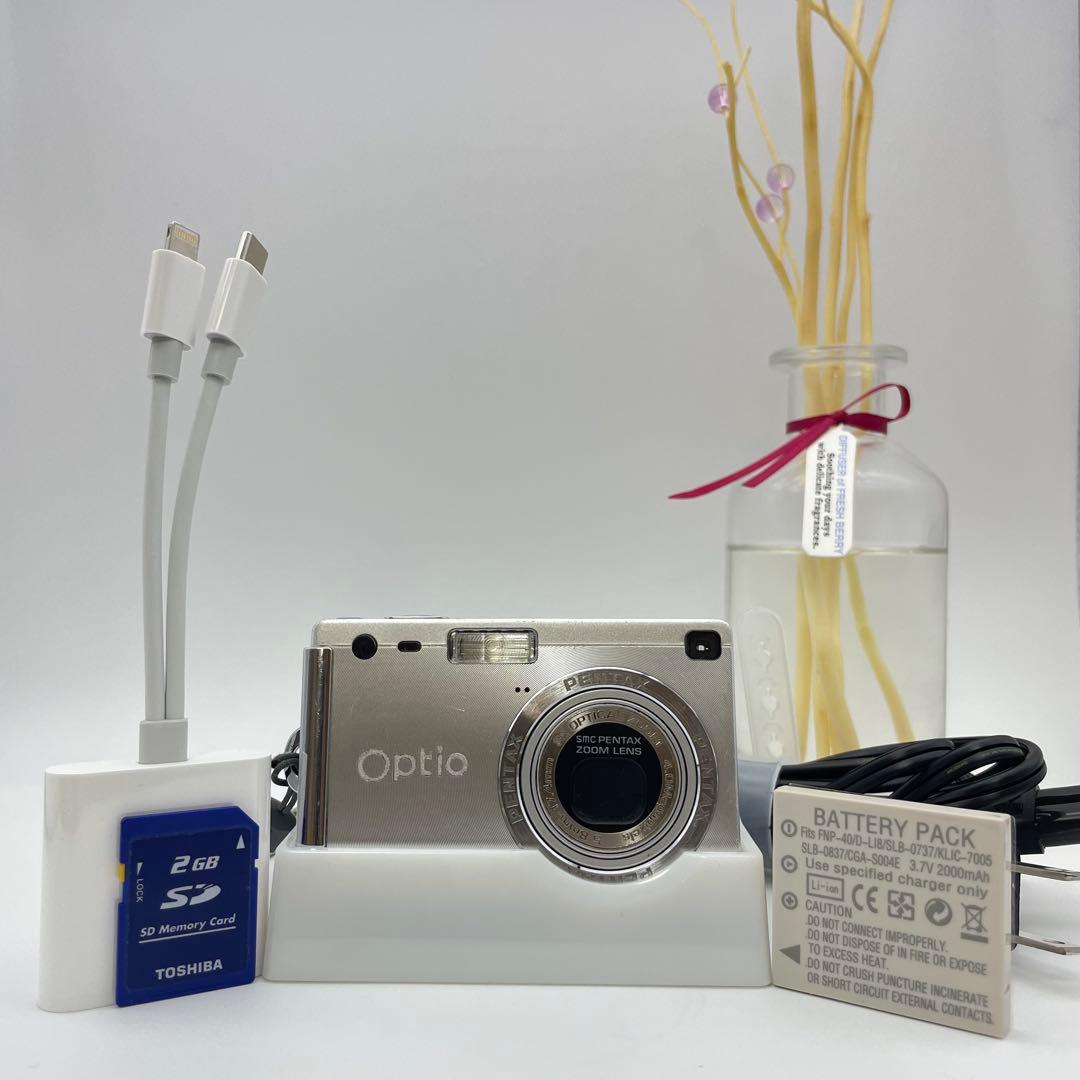 スマホ転送OK✨PENTAX Optio s4i✨動作確認済 可愛いすぎる♪