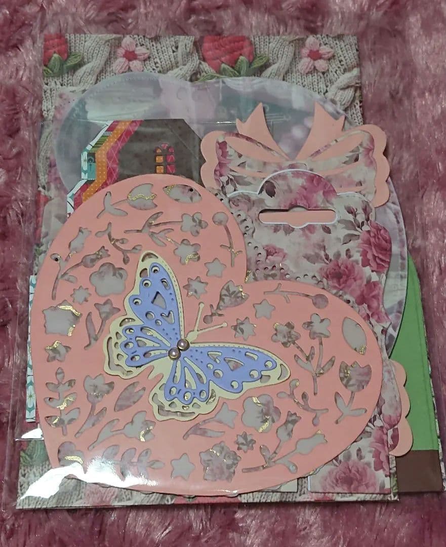 おすそ分けポケット④ 女の子平袋 紙ものセット❤️おすそ分けファイル