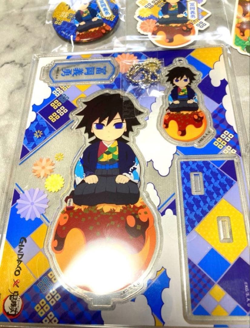 銀だこ　鬼滅　ufotable描き下ろし　キャラクターセット 冨岡義勇　受注限定