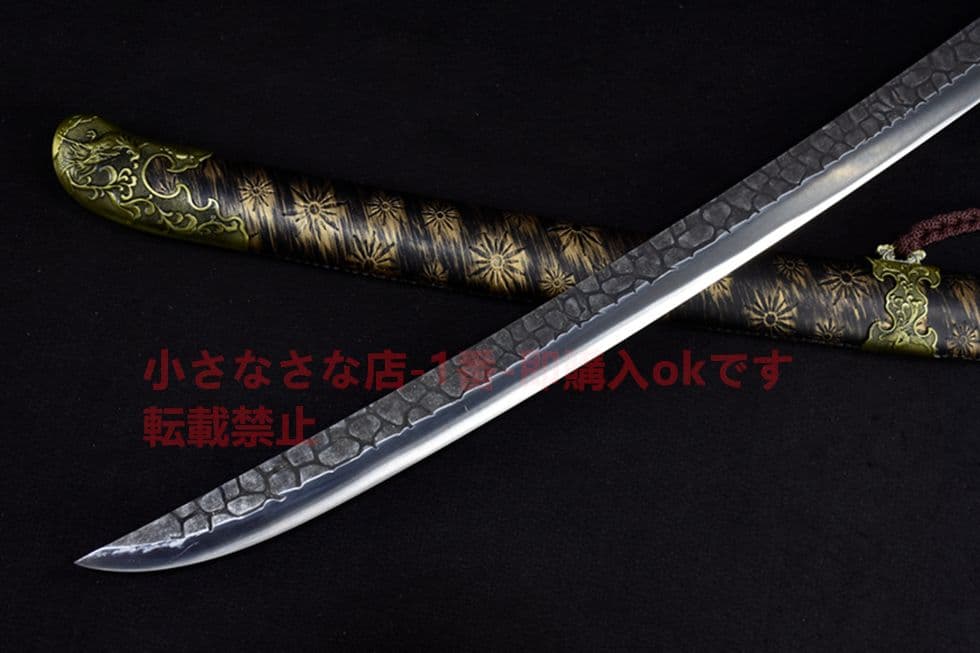 武具　刀装具　日本刀　模造刀   居合刀 清腰刀 鳳凰石紋