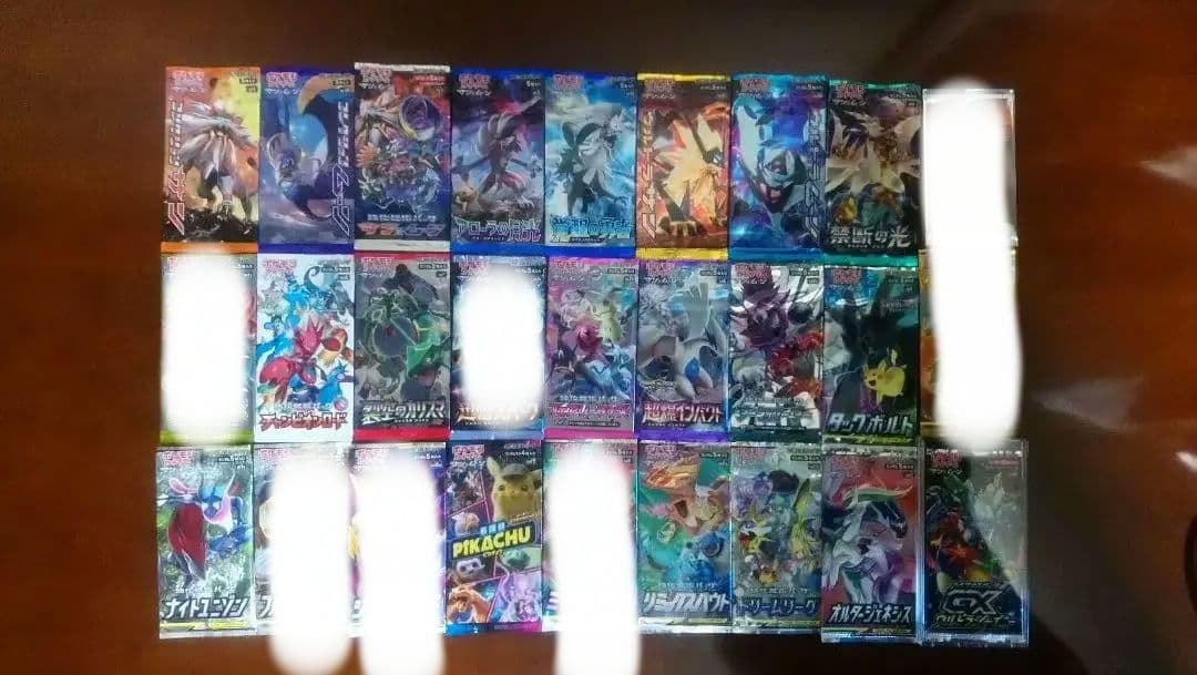 未開封】ポケモンカード 絶版パック セット サン&ムーン バラ ポケカ