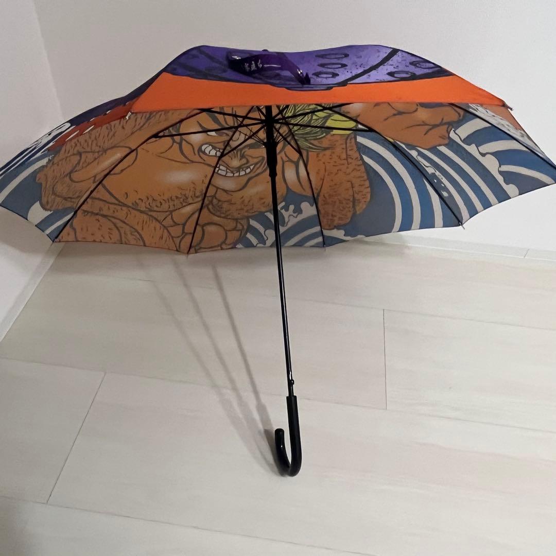刃牙展 花山薫 傘 侠客立ち 紫 - メルカリ