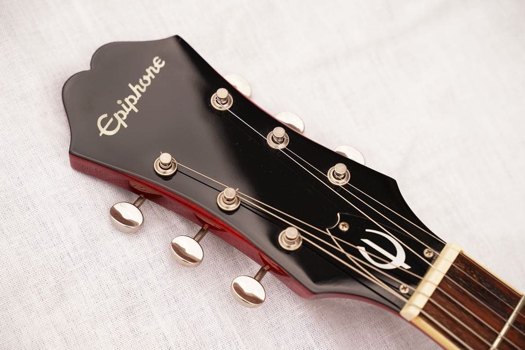 廃番 レアカラー Epiphone Casino Cherry エピフォンカジノ - メルカリ