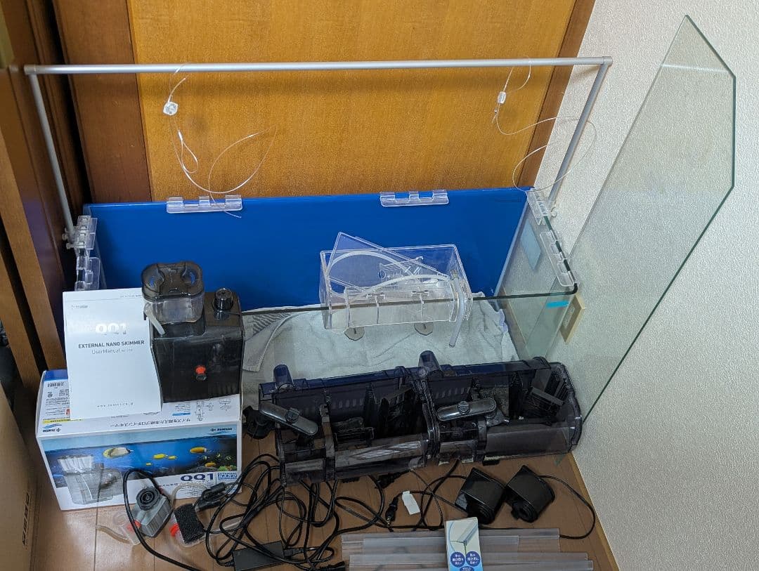 東京都・発送不可]海水魚水槽セット レグラス900 QQ1 フィルターBig