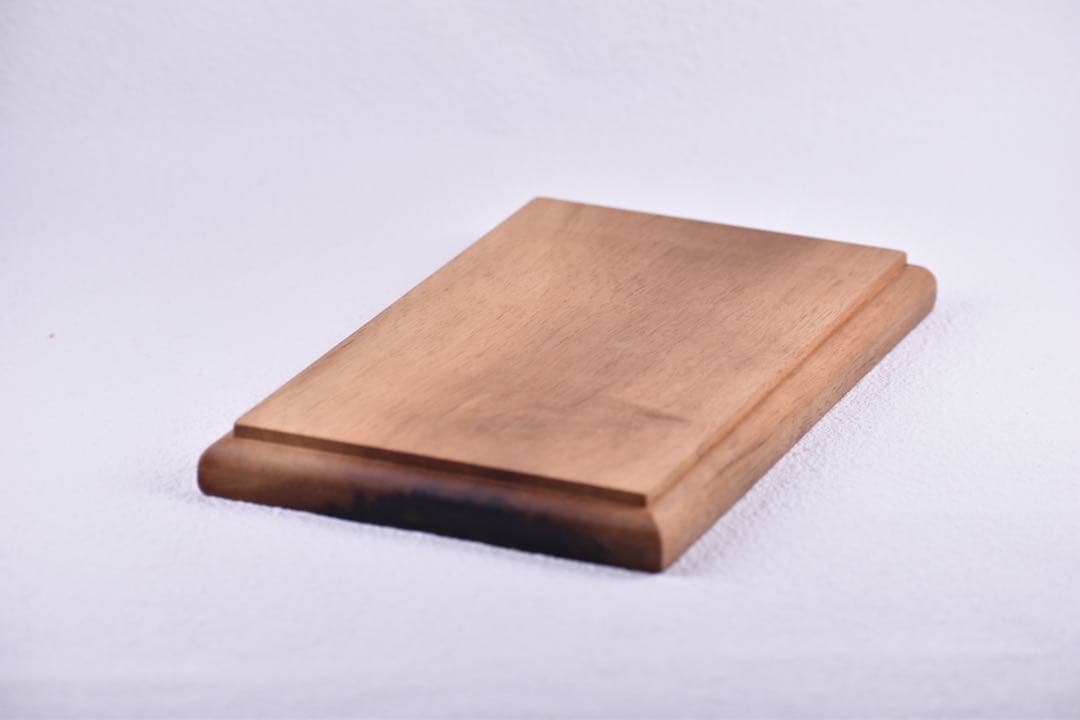 No.322黒柿小豆杢のトレー