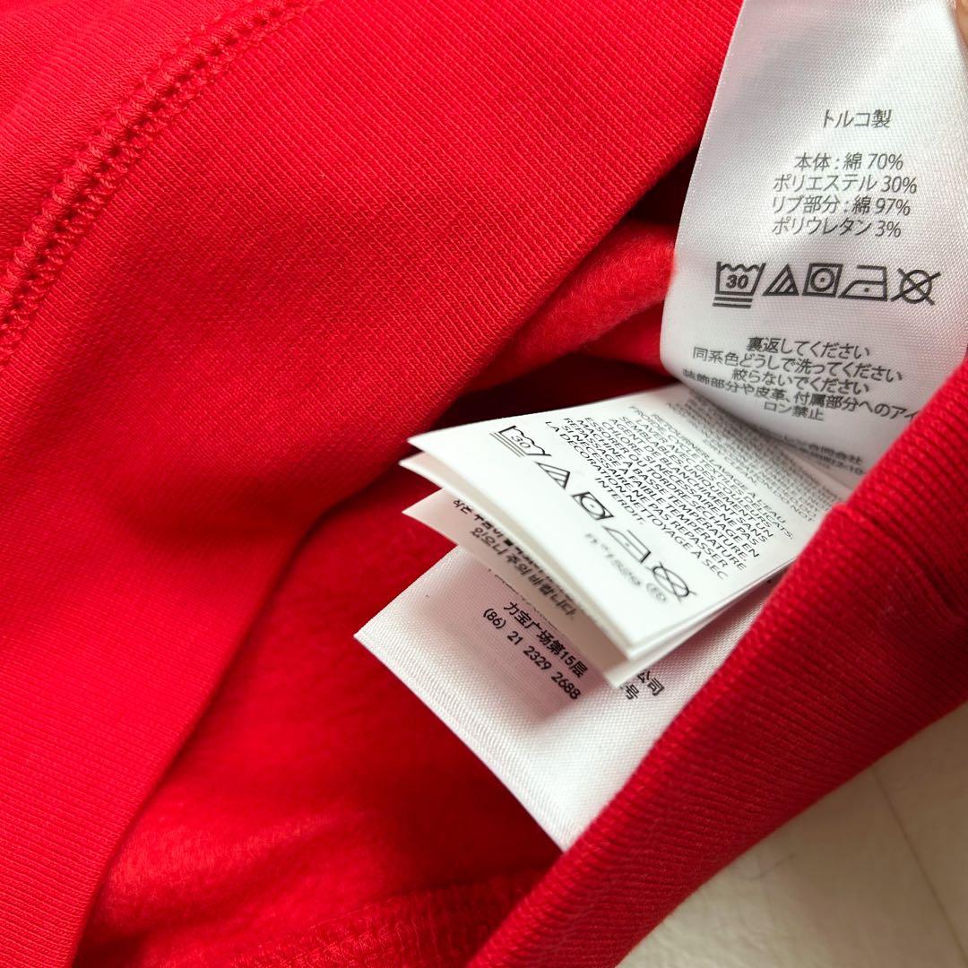 【12/13まで限定】ラルフローレンポロベアフリーススウェット 100 レッド