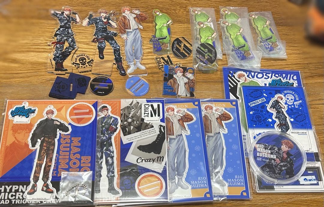 ヒプノシスマイク ヒプマイ 毒島メイソン理鶯 アクスタ アクリル