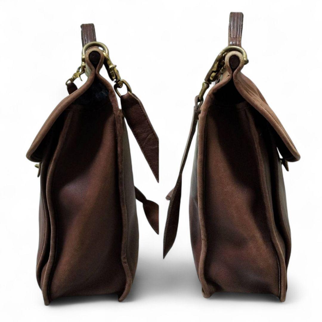 良品 COACH オールドコーチ ショルダーバック 2way クラブタンレザー