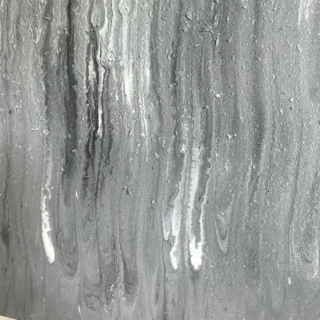 【フロイドアート ポーリングアート 絵】 インテリア 美術 アクリル グレー白黒