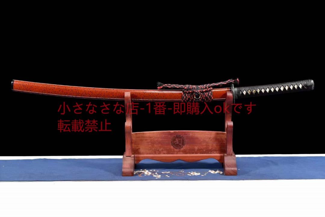 ウズ鋼焼刃武士刀滄海  古兵器 武具 刀装具 日本刀 模造刀 居合刀