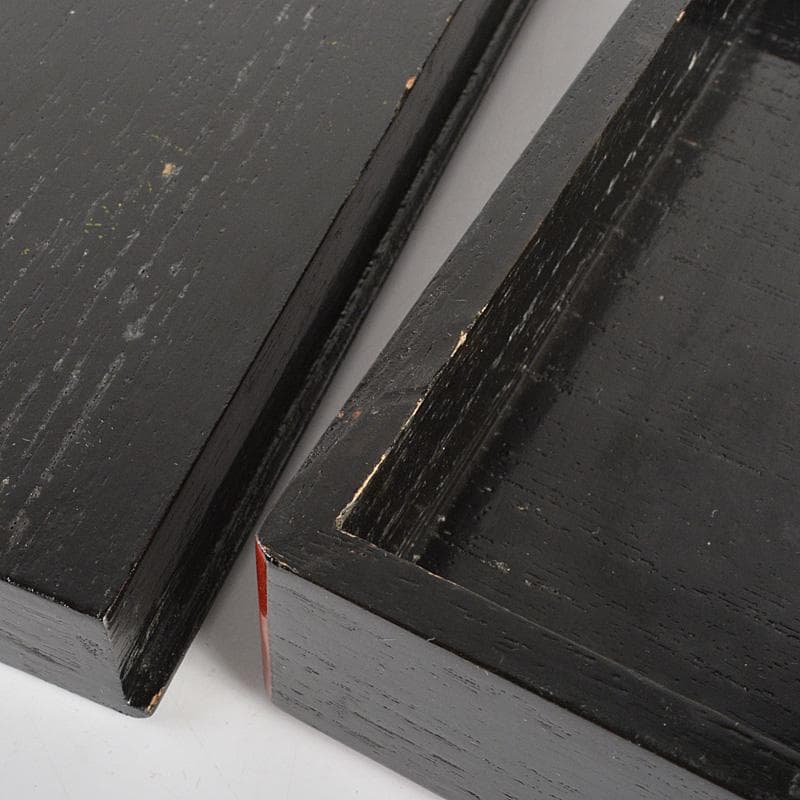 茶道具　黒面朱茶箱　田中香泉作茶碗　振出など　九点　一式　V R6918