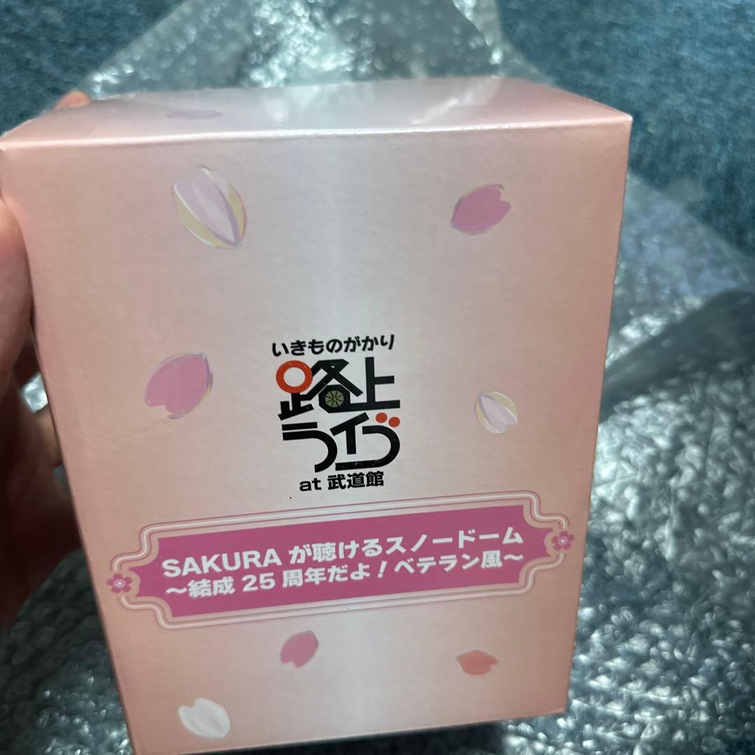 SAKURA スノードーム 25周年記念いきものがかり限定オルゴール新品