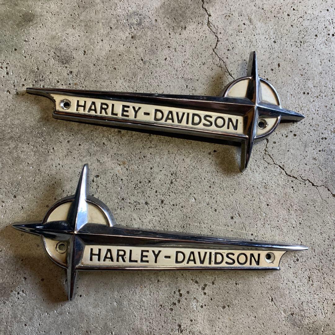 パンヘッド純正オプションハンドシフトタンク1961〜1962 エンブレム付き