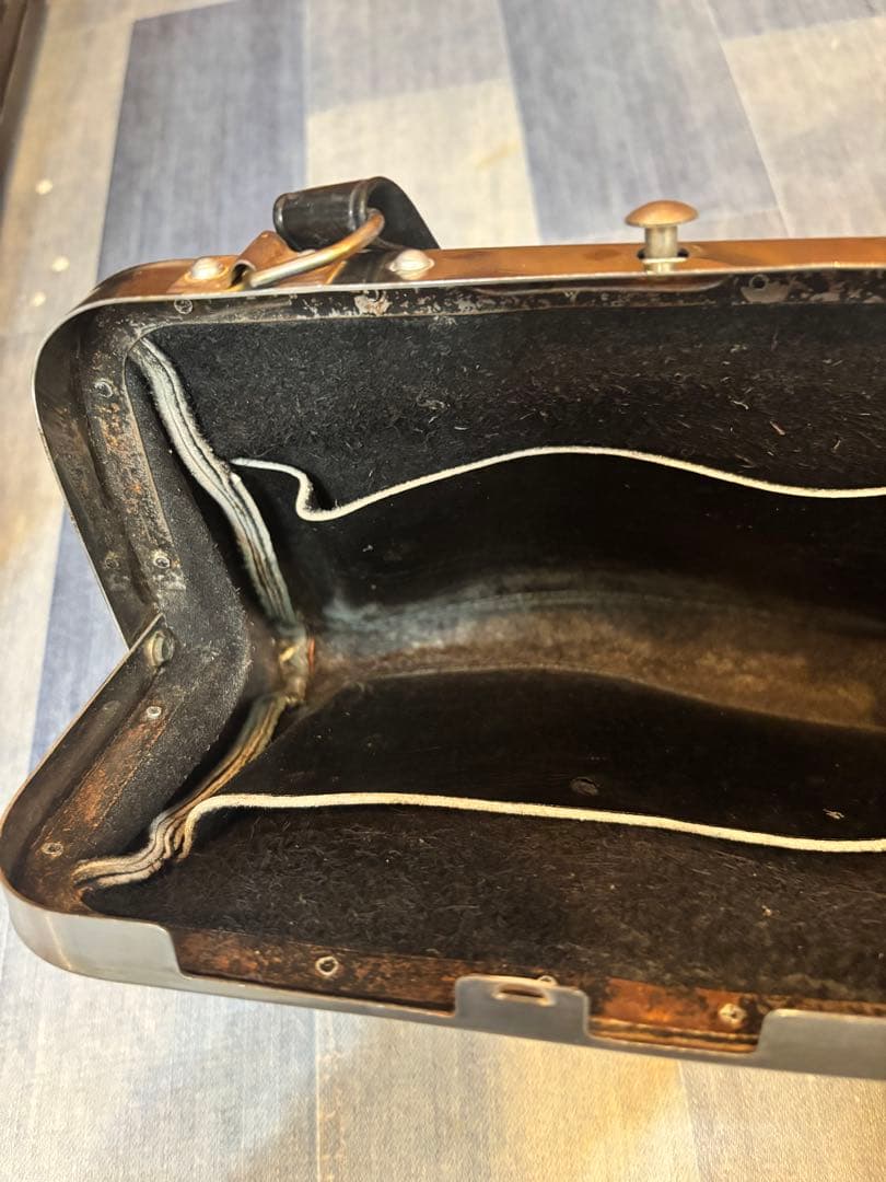N2081 【希少】 車掌鞄　アンティーク 昭和レトロ