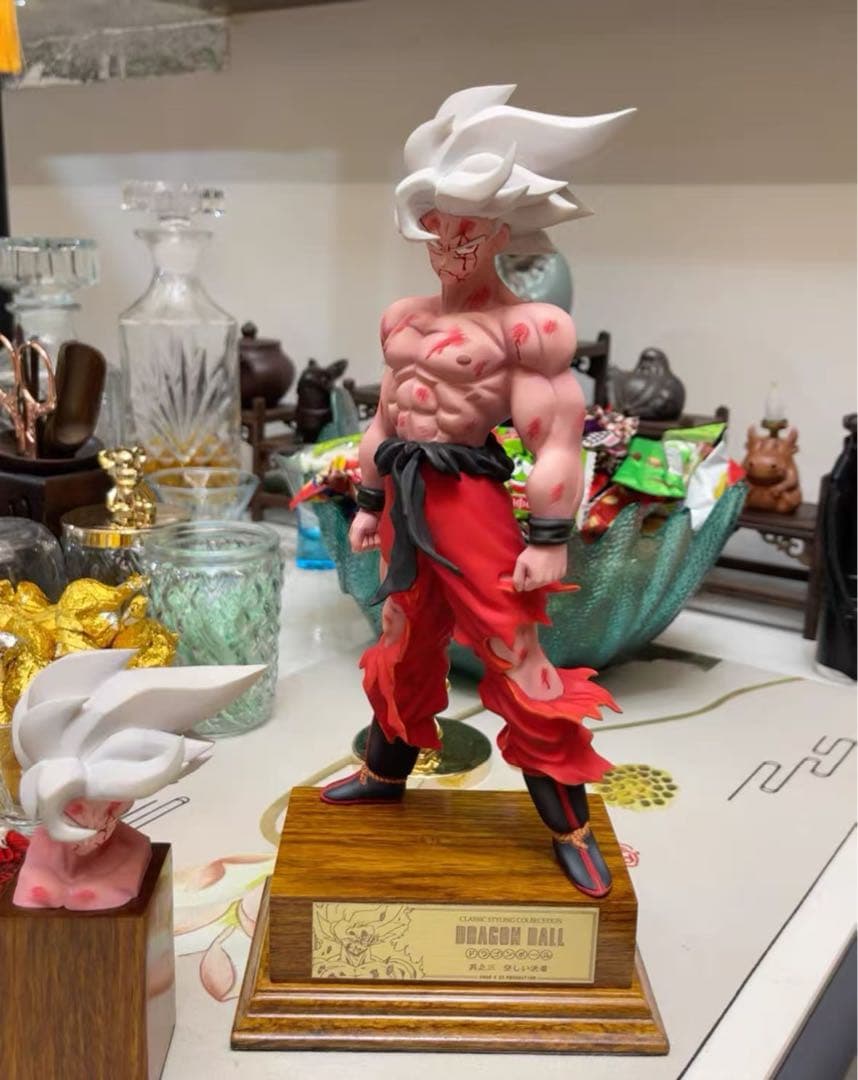 ドラゴンボール 孫悟空 ガレキ ガレージキット スタチューX③③⑤