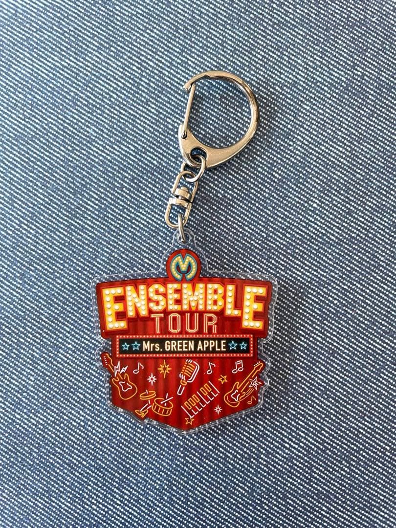 Mrs. GREEN APPLE ENSEMBLE TOUR キーホルダー赤 - メルカリ