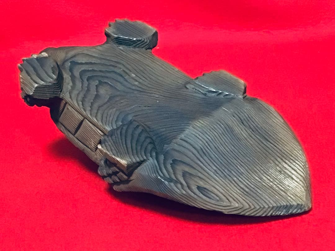 ◉逸品◉数寄屋造りの名棟梁〓平田雅哉◉一刀彫・木彫〓亀・千寿亀・蓑