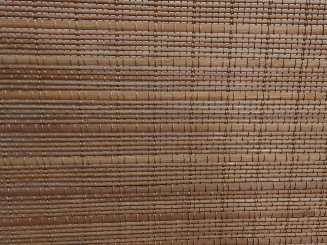 小さな衝立#結界竹簾調1枚式木地仕上げ衝立1台限定竹簾（燻し竹