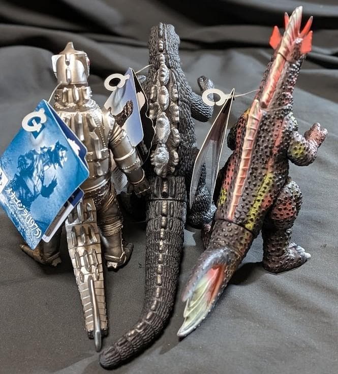ゴジラ・メカゴジラ飛行形態 他（バンダイ）ムービーモンスター5体セット