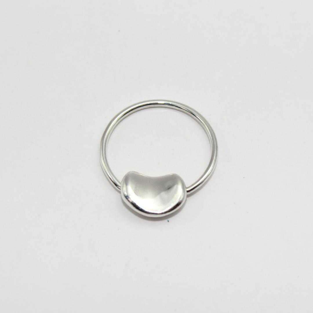 美品 Tiffany&Co. ティファニー ビーン シルバー リング 指輪13号