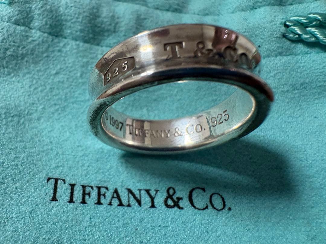 即購入OK Tiffany & Co. ティファニー　ナローリング　19号