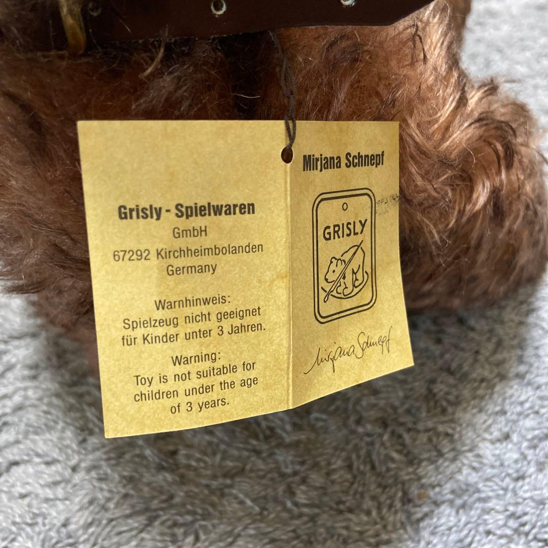 Grisly ドイツ製JoJo アーティストテディベア 限定版 No. 048