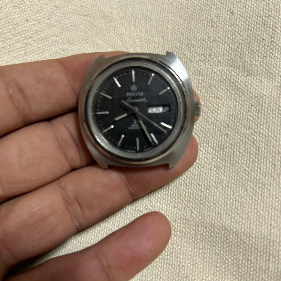 鼎*家様 中古 TITONI 自動巻き メンズ腕時計