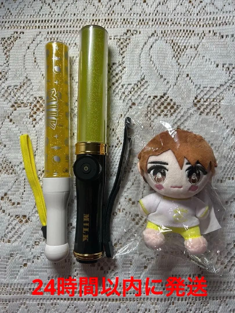 M!LK（吉田仁人）10周年記念 ペンライトとぬいぐるみセット
