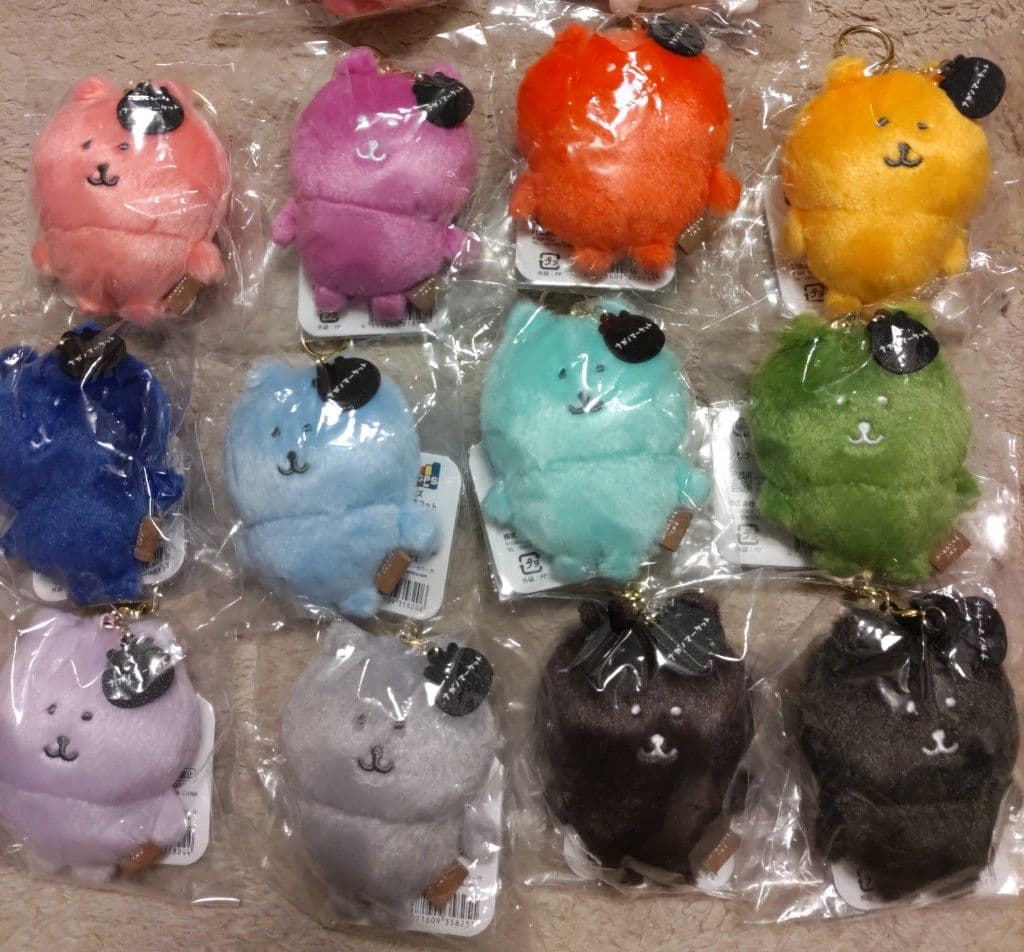 ナガノのくま カラーマスコット 12色セット ナガノのくま カラーマスコット 12色セット ノベルティ付き ナガノ