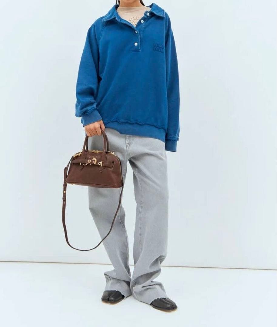 MIU MIU ミュウミュウ　ポロスウェット