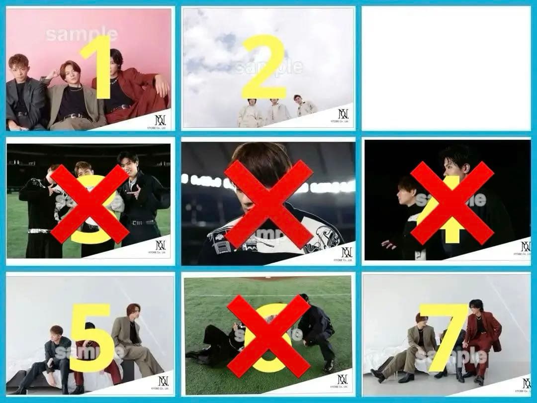 Number_i オリジナルフォト バラ売り⭕️