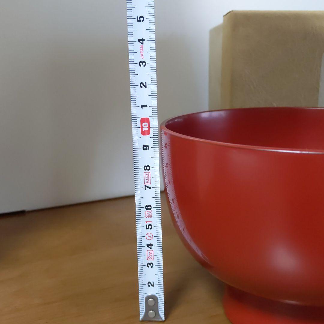 佐藤阡朗作 大朱椀 4客 希少 汁椀 食洗機