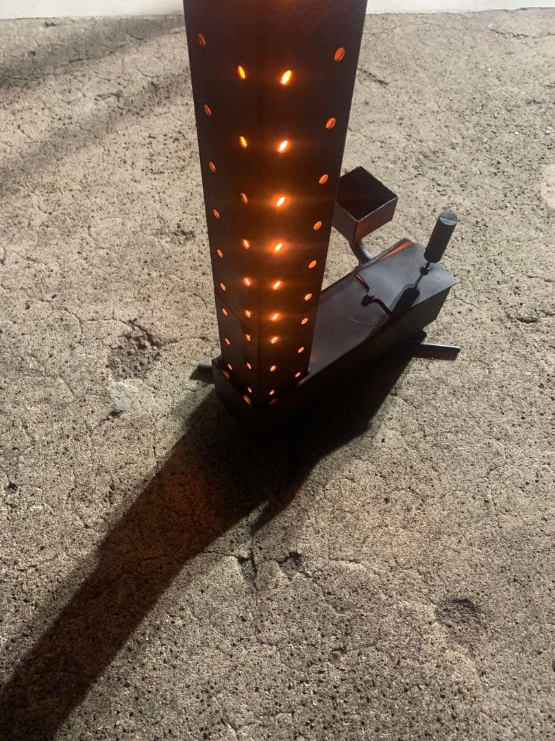 廃油ストーブ 高品質・高効率 ロケットストーブ 別2リットルオイル