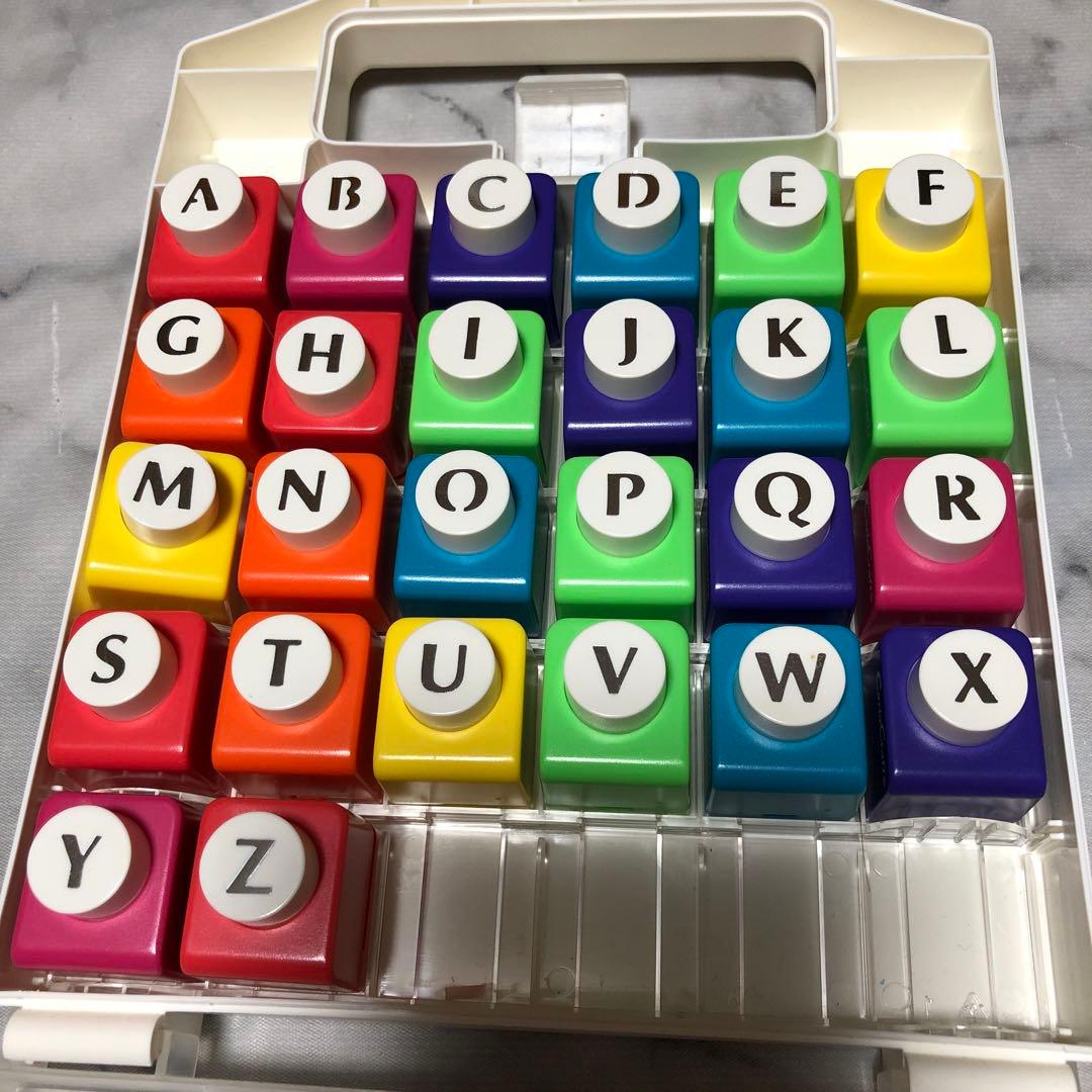 アルバム飾り クラフトパンチ アルファベット オーダー受付中（＾ω