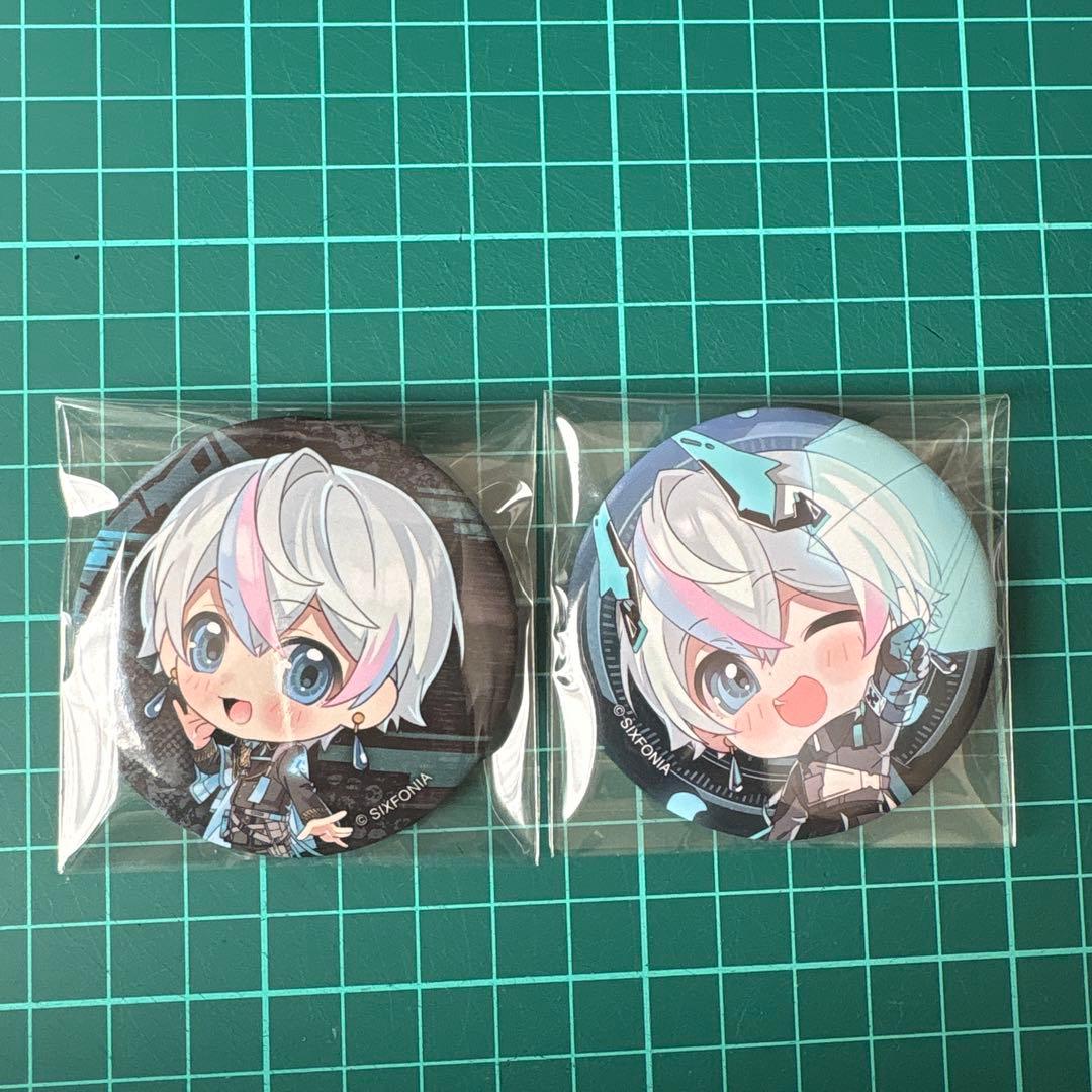 シクフォニ 雨乃こさめ SD柄缶バッジセット - メルカリ